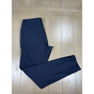 Lululemon‎ Pants Mens 28 Navy ABC Slim Warpstream  Stretch Travel Casual